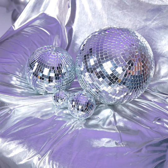 Disco Ball Ασημί 10εκ