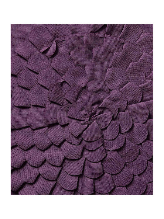 Silk Fashion Checkered 538 Purple 130x130cm