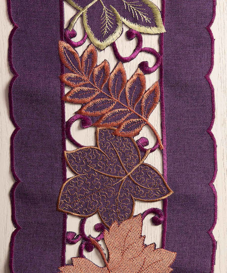 Silk Fashion Ράνερ 19612 Μωβ 20x165εκ.