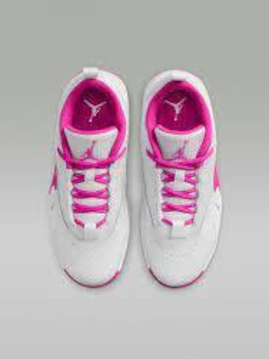 Aura 6 Kids Sneakers with Scratch White