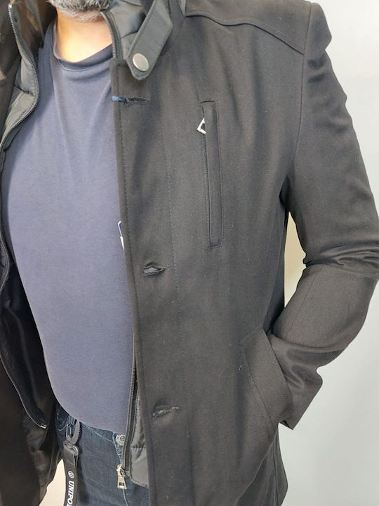 Jachetă bărbați Black