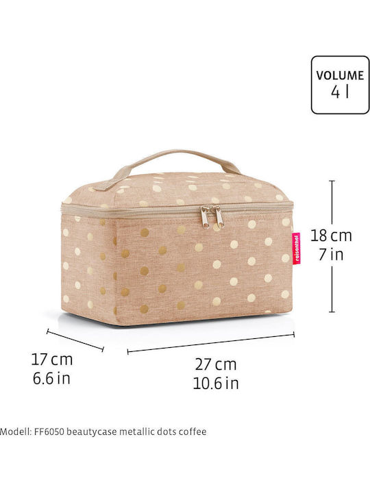 Set Toiletry Bag in Brown color
