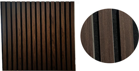Panouri Decorative 3D Din MDF Maro 60x60cm 4 Bucăți