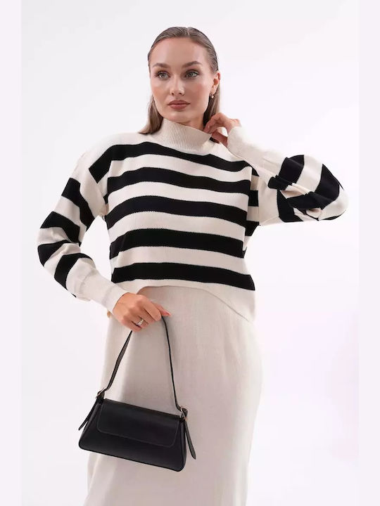 Women's Knitted Set Dress Turtleneck Sweater