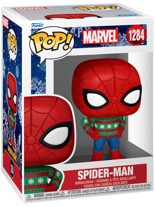 Funko Pop! Spider-Man (Holiday) Bobble-Head