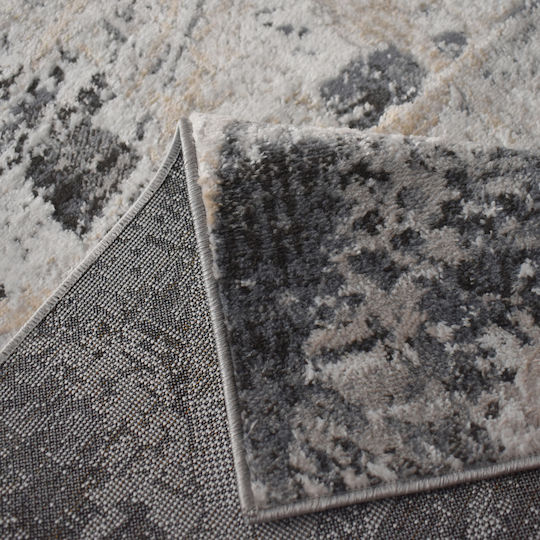 Saray Home Springs Modern Bedroom Rugs Set Ivory-grey SPG04 SET 3pcs