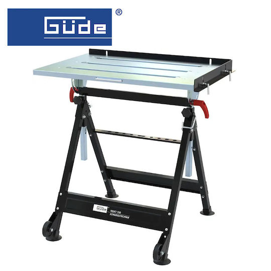 Mobile Folding Welding Table Mskt 760 Gude 20115