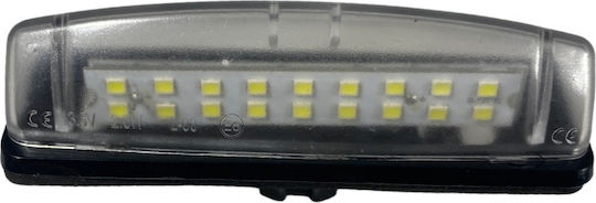 Rückkennzeichenbeleuchtung Toyota Camry 2006+ Avensis Verso Prius 2001+ Lexus LS GS RX 200 300 430 Mitsubishi Colt 2003+ 2 Stück
