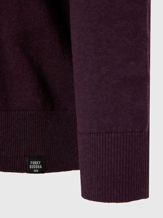 Pullover Purple Melange