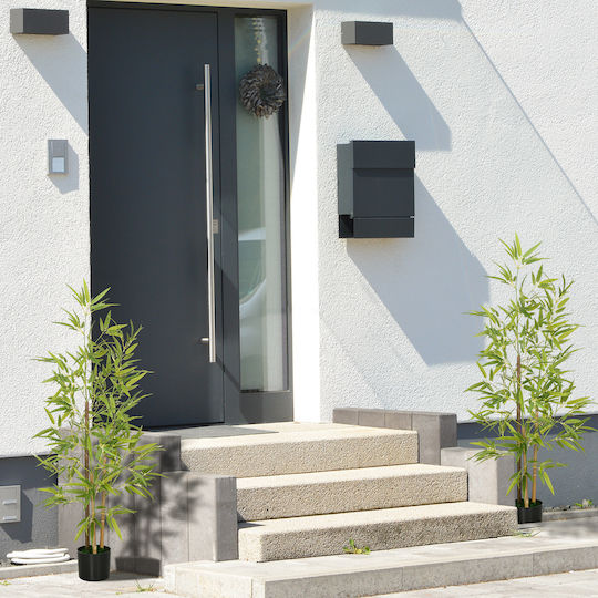 Arbore Artificial de Exterior Bambus Green 120cm HomCom