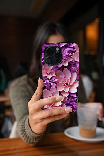 Sonique 3D Flower Series Case for Samsung Galaxy A23 5G Galaxy A23 4G Pink