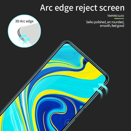 Pinwuyo Full Face Tempered Glass (Redmi Note 9)