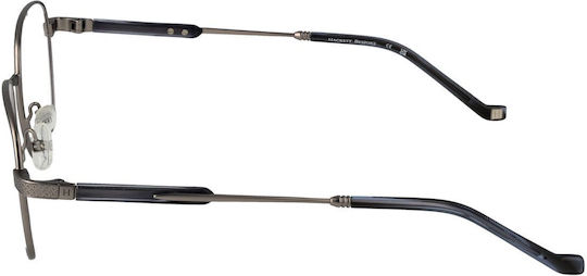 Hackett Мъжки Метален Рамка за Очила Сив HEB309-910