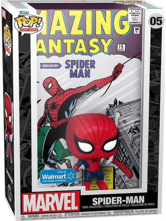 Funko Pop! Comic-Cover: Spider-Man Erstaunlich Wackelkopf Sonderausgabe