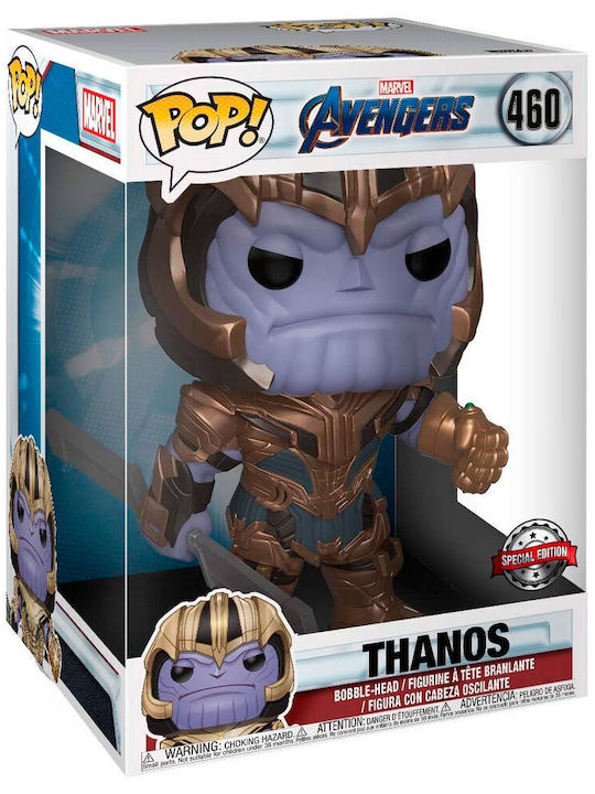 Funko Pop! Movies: Thanos Bobble-Head & Supersized 10" (25cm) Special Edition Funko Pop! Movies: Thanos Bobble-Head & Supersized 10" (25cm) Special Edition