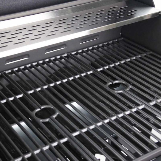 Elite BBQ3100 Gas Grill with 3 pcs 10.8kW and Side Burner