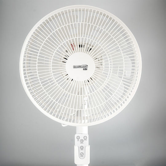 Bormann BFN4015 Pedestal Fan 45W with Remote Control