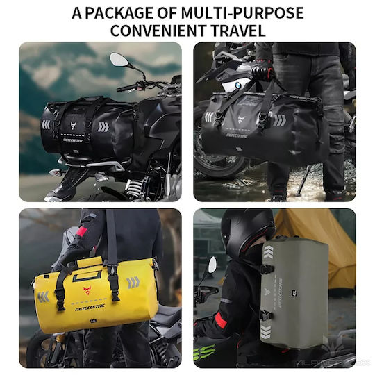 MotoCentric Waterproof Motorcycle Tail Bag 46lt