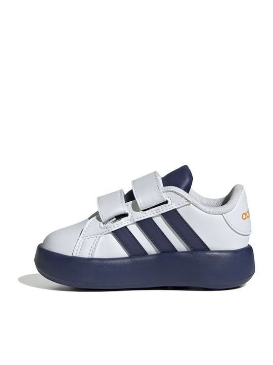 Grand Court Grand Court 2.0 Kids Sneakers with Scratch White