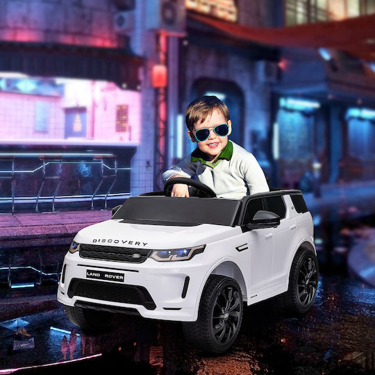 Land Rover Discovery Μονοθέσιο με Τηλεκοντρόλ Licensed 12 Volt Λευκό