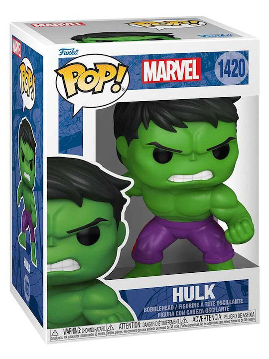 Funko Pop! Marvel: Hulk Bobble-Head Funko Pop! Marvel: Hulk Bobble-Head