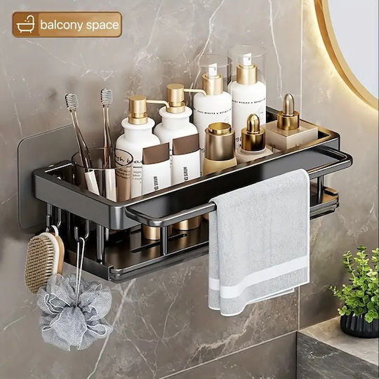 Spülenorganizer-Basis mit Schieberegal & Haken 30x5,5x13cm