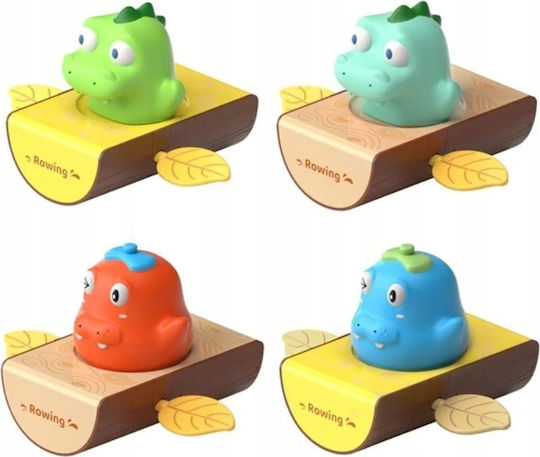 Dinosaur In A Boat Bath Toy (Various Designs/Assortment of Designs) 1pc