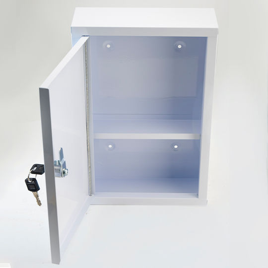 Bormann BFB2000 Metallic First Aid Wall Cabinet with Lock