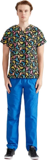 Northcure Unisex Multicolour Medical Blouse Cotton and Polyester