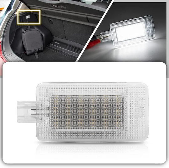 Vinstar Dome Lights Car Renault Clio / Megane / Grand Scenic Nissan Qashqai / Juke / Pulsar / Leaf 2pcs