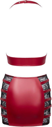 Red Top & Skirt L
