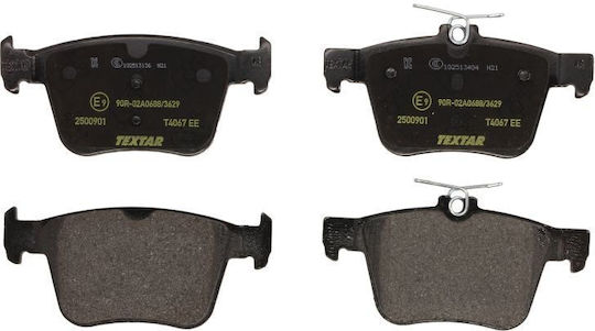 Textar Σετ Τακάκια Πίσω για Audi A3 / Q2 / Q3 / TT Seat Ateca / Leon / Tarraco Skoda Kodiaq / Superb Volkswagen Arteon
