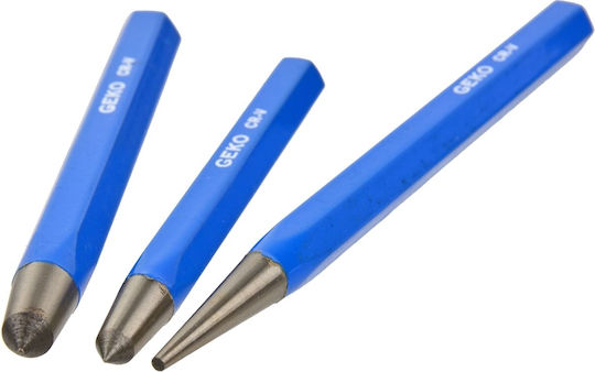 Geko Set Punches, Pins & Chisels 12pcs G38550 Hand Tool Set 12pcs