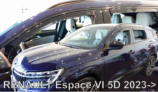Heko Комплект Ветробрани Dark Fime за Renault Пространство 4бр