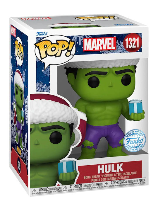 Funko Pop! Bobble-Head Marvel: Marvel - Hulk 1321 Special Edition
