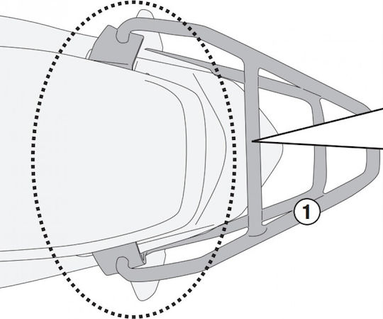 Givi Rack for Honda CBF 125 21'