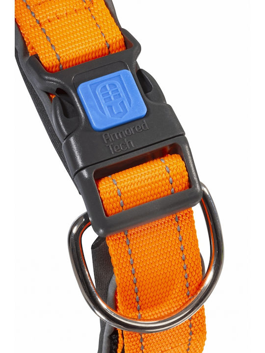 Armored Tech Hundehalsband in Orange Farbe