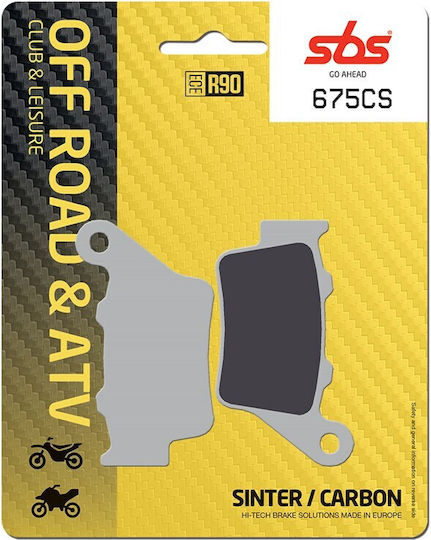 SBS Motorcycle Brake Pads for Aprilia Pegaso 650 Yamaha TT / XT 660