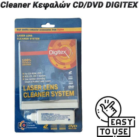 Reinigungsköpfe CD DVD Digitex 0824.053