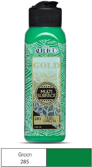 ArtDeco Acrylic Paint Set Multi Surface Green 285 140ml 1Stück