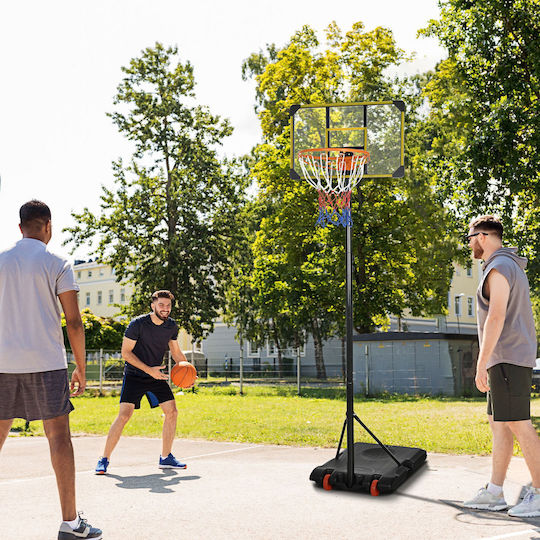 Sportnow Basketballkorb mit Ständer und Höhenverstellbar