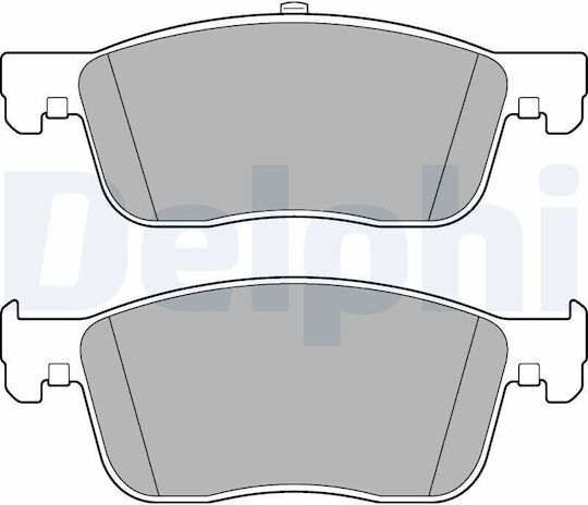 Delphi Brake Pad Front for Bentley Continental Citroen Jumpy Opel Vivaro / Zafira Peugeot Expert Toyota Proace / Proace (Verso)