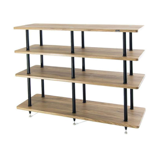 Solidsteel Rack 4 Επιπέδων Καφέ 128x95.8x41cm