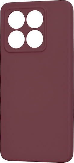 Techsuit Softflex Back Cover Silicone Red (Xiaomi 14T)