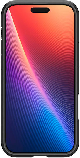 Spigen Tough Umschlag Rückseite Silikon 2mm Schwarz (iPhone 17 Pro / iPhone 16 Pro)
