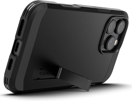 Spigen Tough Umschlag Rückseite Silikon 2mm Schwarz (iPhone 17 Pro / iPhone 16 Pro)