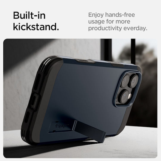 Spigen Tough Umschlag Rückseite Silikon 2mm Schwarz (iPhone 17 Pro / iPhone 16 Pro)