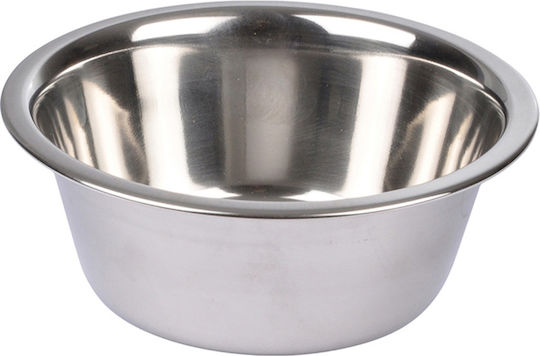 Pet Camelot Metallic Stainless Steel Bowl Food & Water for Dog 4lt 28.3cm in Silver Color 6055