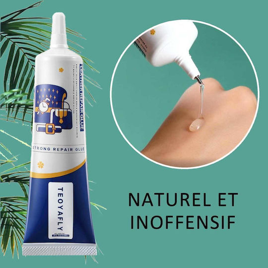 Υγρή Κόλλα Δέρματος-υφασμάτων Ρητίνης Teoyafly 60ml 2τεμ