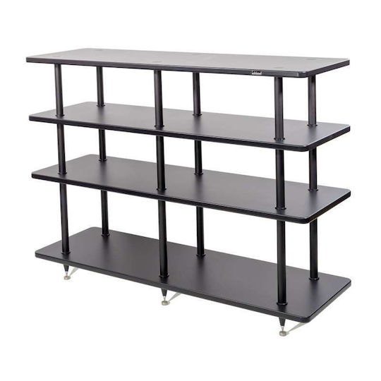 Solidsteel Vl-4 Hi-fi & Vinyl Rack Black